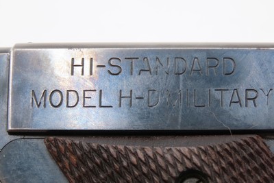 1947 mfr. HIGH STANDARD Model H-D “MILITARY” .22 LR Semi-Auto Pistol C&RWith a Reputation for RELIABILITY and ACCURACY - Image 6 of 19