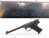 1940 mfr. HIGH STANDARD “Model H-B” .22 LR RF Semi-Auto TARGET Pistol C&R - Image 1 of 19