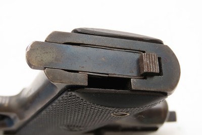 1940 mfr. HIGH STANDARD “Model H-B” .22 LR RF Semi-Auto TARGET Pistol C&R - Image 12 of 19
