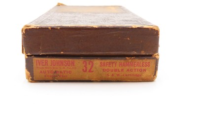 CHICAGO, IL 2” IVER JOHNSON Hammerless Top Break Revolver FACTORY BOX C&R1919 Receipt from VON LENGERKE & ANTOINE! - Image 4 of 21