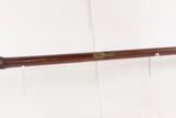 c.1850s-60s Antique ENGRAVED Full-Stock .36 Percussion American LONG RIFLEMaple Stripe Full Stock Game Getter DOUBLE SET TRIGGER - Image 9 of 19