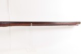 c.1850s-60s Antique ENGRAVED Full-Stock .36 Percussion American LONG RIFLEMaple Stripe Full Stock Game Getter DOUBLE SET TRIGGER - Image 5 of 19