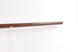 c.1850s-60s Antique ENGRAVED Full-Stock .36 Percussion American LONG RIFLEMaple Stripe Full Stock Game Getter DOUBLE SET TRIGGER - Image 10 of 19