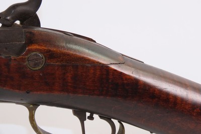 ENGRAVED Antique A. McGILVRAY Full-Stock .38 Percussion American LONG RIFLE HUNTING/HOMESTEAD Game Getter DOUBLE SET TRIGGER - Image 15 of 21