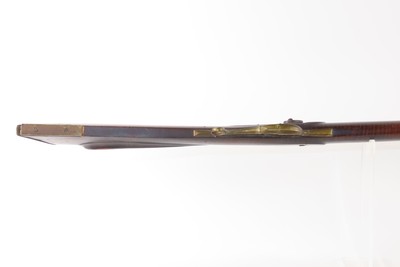 ENGRAVED Antique A. McGILVRAY Full-Stock .38 Percussion American LONG RIFLE HUNTING/HOMESTEAD Game Getter DOUBLE SET TRIGGER - Image 8 of 21
