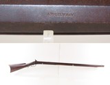 ENGRAVED Antique A. McGILVRAY Full-Stock .38 Percussion American LONG RIFLE HUNTING/HOMESTEAD Game Getter DOUBLE SET TRIGGER - Image 1 of 21