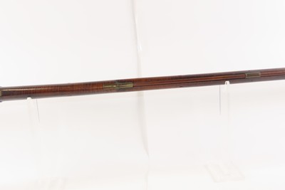 ENGRAVED Antique A. McGILVRAY Full-Stock .38 Percussion American LONG RIFLE HUNTING/HOMESTEAD Game Getter DOUBLE SET TRIGGER - Image 9 of 21