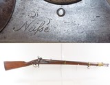 CIVIL WAR PRUSSIAN Antique NEISSE ARMORY M1809 Percussion CONVERSION Musket Converted from FLINTLOCK and made Circa 1821 - Image 1 of 23
