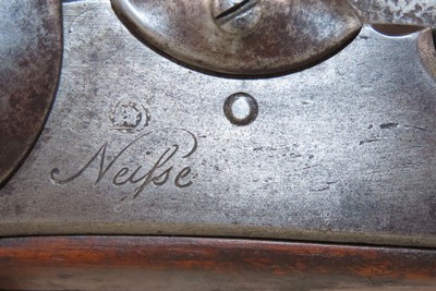 CIVIL WAR PRUSSIAN Antique NEISSE ARMORY M1809 Percussion CONVERSION Musket Converted from FLINTLOCK and made Circa 1821 - Image 6 of 23