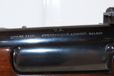 1901 mfr. U.S. SPRINGFIELD M1898 KRAG .30-40 Sporting MILITARY Rifle C&RTurn of the Century Bolt Action INFANTRY Rifle - Image 11 of 17
