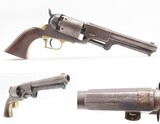 RARE 1850 Antique CIVIL WAR Transitional COLT DRAGOON Percussion RevolverFalls Early in the Second Model Serial Number Range - Image 1 of 17