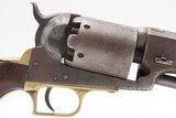 RARE 1850 Antique CIVIL WAR Transitional COLT DRAGOON Percussion RevolverFalls Early in the Second Model Serial Number Range - Image 4 of 17