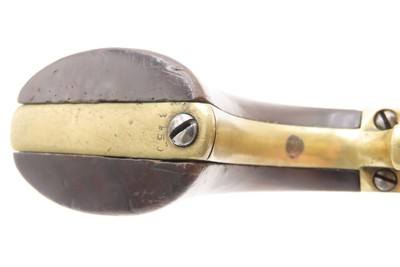 RARE 1850 Antique CIVIL WAR Transitional COLT DRAGOON Percussion RevolverFalls Early in the Second Model Serial Number Range - Image 7 of 17
