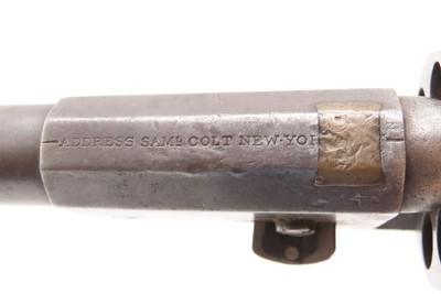 RARE 1850 Antique CIVIL WAR Transitional COLT DRAGOON Percussion RevolverFalls Early in the Second Model Serial Number Range - Image 11 of 17