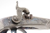 CASED BRACE of SCOTTISH Antique RAMSHORN PISTOLD by RICHARD SOUTHALLEngraved, Fire Blue, All Metal, Matching Pair - Image 20 of 24