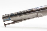 CASED BRACE of SCOTTISH Antique RAMSHORN PISTOLD by RICHARD SOUTHALLEngraved, Fire Blue, All Metal, Matching Pair - Image 14 of 24