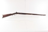c.1850s-60s Antique TAYLOR Full-Stock .36 Percussion American LONG RIFLEHUNTING/HOMESTEAD Game Getter TIGER MAPLE STOCK - Image 2 of 19