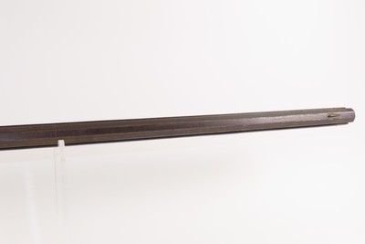 c.1850s-60s Antique TAYLOR Full-Stock .36 Percussion American LONG RIFLEHUNTING/HOMESTEAD Game Getter TIGER MAPLE STOCK - Image 13 of 19