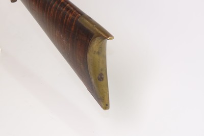 c.1850s-60s Antique TAYLOR Full-Stock .36 Percussion American LONG RIFLEHUNTING/HOMESTEAD Game Getter TIGER MAPLE STOCK - Image 19 of 19