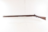 c.1850s-60s Antique TAYLOR Full-Stock .36 Percussion American LONG RIFLEHUNTING/HOMESTEAD Game Getter TIGER MAPLE STOCK - Image 14 of 19