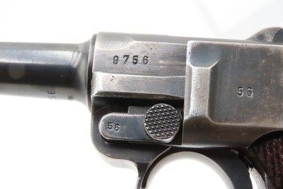 WWII GERMAN MAUSER s/42 Code “1938” Date Luger P.08 Pistol C&R w/HOLSTERTHIRD REICH 9mm Sidearm - Image 13 of 19