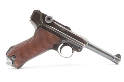 WWII GERMAN MAUSER s/42 Code “1938” Date Luger P.08 Pistol C&R w/HOLSTERTHIRD REICH 9mm Sidearm - Image 17 of 19