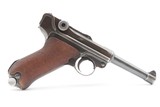 WWII GERMAN MAUSER s/42 Code “1938” Date Luger P.08 Pistol C&R w/HOLSTERTHIRD REICH 9mm Sidearm - Image 17 of 19