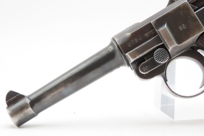 WWII GERMAN MAUSER s/42 Code “1938” Date Luger P.08 Pistol C&R w/HOLSTERTHIRD REICH 9mm Sidearm - Image 16 of 19