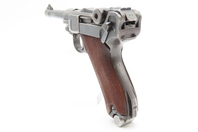 WWII GERMAN MAUSER s/42 Code “1938” Date Luger P.08 Pistol C&R w/HOLSTERTHIRD REICH 9mm Sidearm - Image 15 of 19