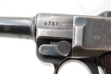 WWII GERMAN MAUSER s/42 Code “1938” Date Luger P.08 Pistol C&R w/HOLSTERTHIRD REICH 9mm Sidearm - Image 13 of 19