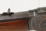 Game Scene Engraved Antique WINCHESTER M1873 Lever Action Rifle .44-40 WCFWith Cody Letter; Made 1886 New Haven - Image 21 of 24