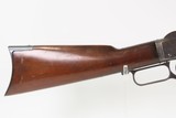 Game Scene Engraved Antique WINCHESTER M1873 Lever Action Rifle .44-40 WCFWith Cody Letter; Made 1886 New Haven - Image 5 of 24