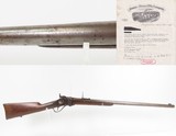 CARLOS GOVE of DENVER, CO Shipped Antique SHARPS Model 1874 “Hunters” Rifle SCARCE 1 of 451; - Image 1 of 23