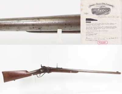 CARLOS GOVE of DENVER, CO Shipped Antique SHARPS Model 1874 “Hunters” Rifle SCARCE 1 of 451; - Image 1 of 23