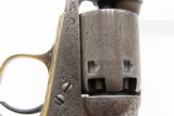 GUSTAVE YOUNG Era Factory Engraved COLT M1849 Revolver ANTIQUE IVORY GRIPSMODEL 1849 .31 Caliber PERCUSSION “Pocket Revolver” - Image 5 of 21