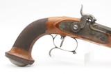 CASED Antique PAIR of ENGRAVED European Percussion DUELING & TARGET Pistols ATTRACTIVE Mid-19th Century BRACE w/ACCESSORIES - Image 23 of 25