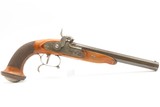 CASED Antique PAIR of ENGRAVED European Percussion DUELING & TARGET Pistols ATTRACTIVE Mid-19th Century BRACE w/ACCESSORIES - Image 21 of 25