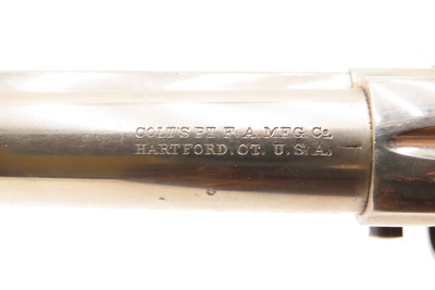 LETTERED 1898 Antique COLT Model 1878 FRONTIER ARMY .44-40 Revolver 4-3/4”NEW ORLEANS SHIPPED “FRONTIER SIX-SHOOTER” - Image 12 of 19