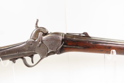 SHARPS Model 1851 BOX LOCK SADDLE RING CARBINE .52 Percussion Pre-Civil War RARE 1 of 1,857 Breech Loading SRC’s Made - Image 4 of 21