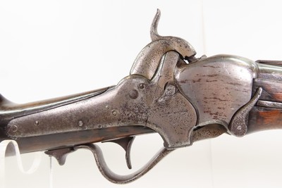 SHARPS Model 1851 BOX LOCK SADDLE RING CARBINE .52 Percussion Pre-Civil War RARE 1 of 1,857 Breech Loading SRC’s Made - Image 6 of 21