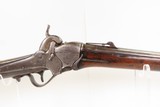 SHARPS Model 1851 BOX LOCK SADDLE RING CARBINE .52 Percussion Pre-Civil War RARE 1 of 1,857 Breech Loading SRC’s Made - Image 4 of 21