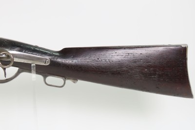 Antique CIVIL WAR Era U.S. Gibbs Patent Percussion Saddle Ring CARBINE Rare 1 of 1,052 Gibbs Carbines Made by WILLIAM F. BROOKS - Image 7 of 23