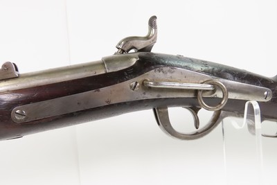 Antique CIVIL WAR Era U.S. Gibbs Patent Percussion Saddle Ring CARBINE Rare 1 of 1,052 Gibbs Carbines Made by WILLIAM F. BROOKS - Image 23 of 23