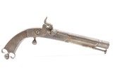 Engraved CASED PAIR Antique SCOTTISH Full Metal Percussion CAMPBELL Pistols Mid-1800s Etched HIGHLANDS Finished in SILVER & GOLD - Image 11 of 25