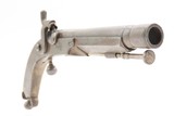 Engraved CASED PAIR Antique SCOTTISH Full Metal Percussion CAMPBELL Pistols Mid-1800s Etched HIGHLANDS Finished in SILVER & GOLD - Image 18 of 25