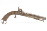 Engraved CASED PAIR Antique SCOTTISH Full Metal Percussion CAMPBELL Pistols Mid-1800s Etched HIGHLANDS Finished in SILVER & GOLD - Image 19 of 25