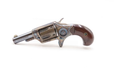 COLT NEW LINE Antique 5-Shot .32 RF ETCHED PANEL Pocket Revolver WILD WESTVery Fine 1874 Conceal & Carry SELF DEFENSE Gun - Image 2 of 18