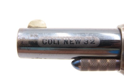 COLT NEW LINE Antique 5-Shot .32 RF ETCHED PANEL Pocket Revolver WILD WESTVery Fine 1874 Conceal & Carry SELF DEFENSE Gun - Image 9 of 18
