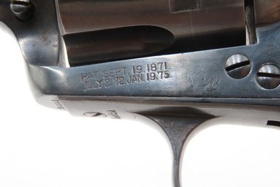 1899 mfr. COLT Single Action Army TARGET .38 SPECIAL C&R Revolver CUSTOMTurn of the Century FIRST GENERATION Colt 6-Shooter - Image 17 of 19