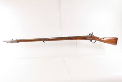 CIVIL WAR Era Antique BELGIAN Percussion Imported MILITARY Rifle-MusketUsed by both UNION and CONFEDERATE Armies - Image 15 of 20